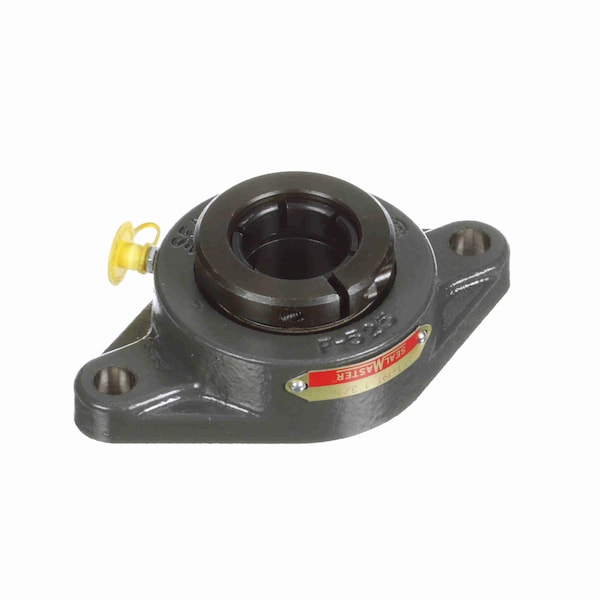 Mounted Cast Iron Two Bolt Flange Ball Bearing, SFT-19T